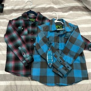 Youth Small Flannel Shirts by Dixxon